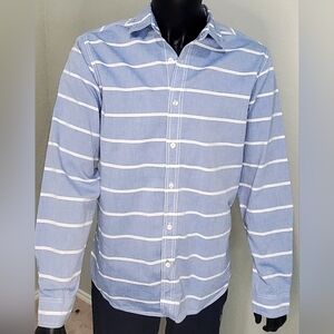 Red Camel, Size L; light blue denim